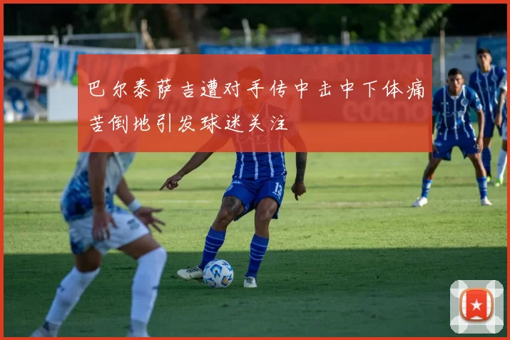 巴尔泰萨吉遭对手传中击中下体痛苦倒地引发球迷关注